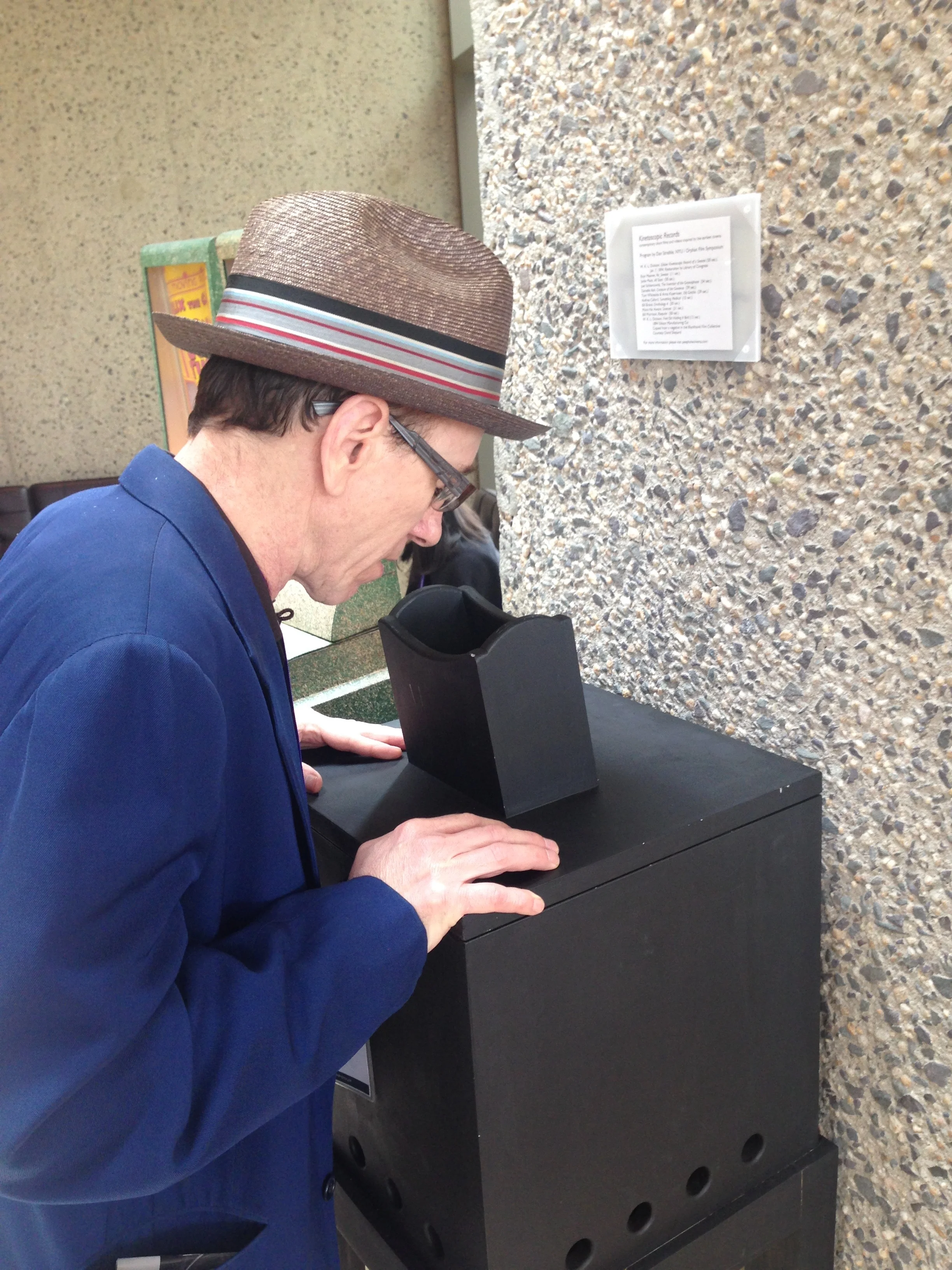 Kinetoscope, Orphan Film Symposium, Library of Congress, 2016