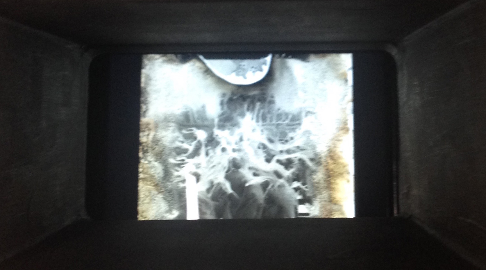 Kinetoscope, Orphan Film Symposium, Library of Congress, 2016&nbsp; &nbsp;Still From Bill Morrison's Film