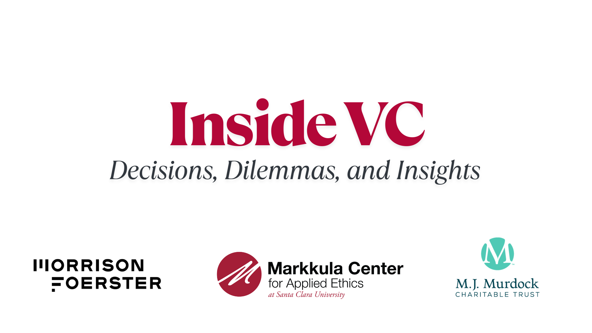 Stewarding the Future Navigating High-Stakes Decisions in Venture Capital