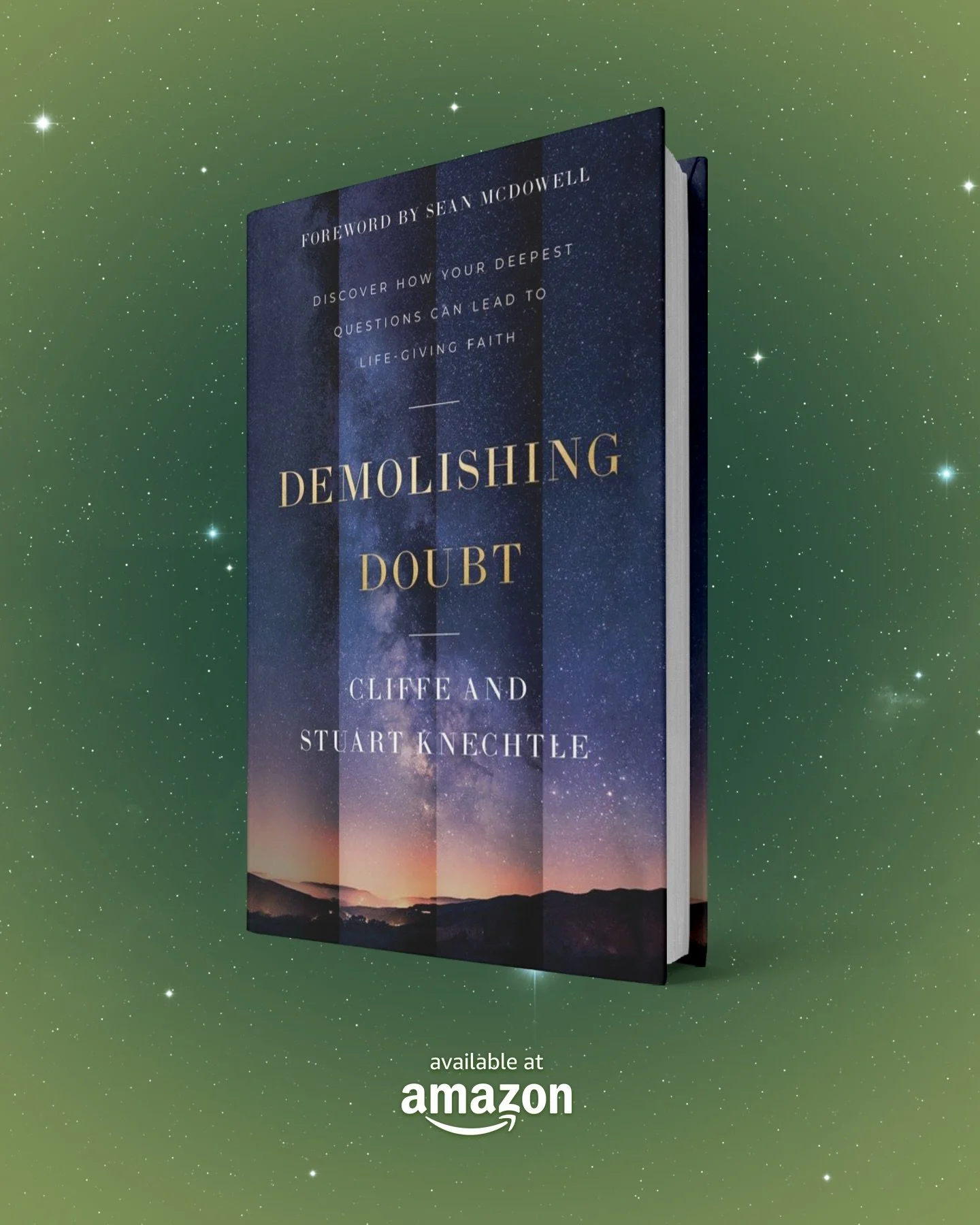 The bookshelf just got a little bigger with this one.

If you haven&rsquo;t heard, &ldquo;Demolishing Doubts&rdquo; by Cliffe Knechtle and Stuart Knechtle is OUT NOW and available on Amazon￼!

And in true Knechtle fashion, this book helps you discove