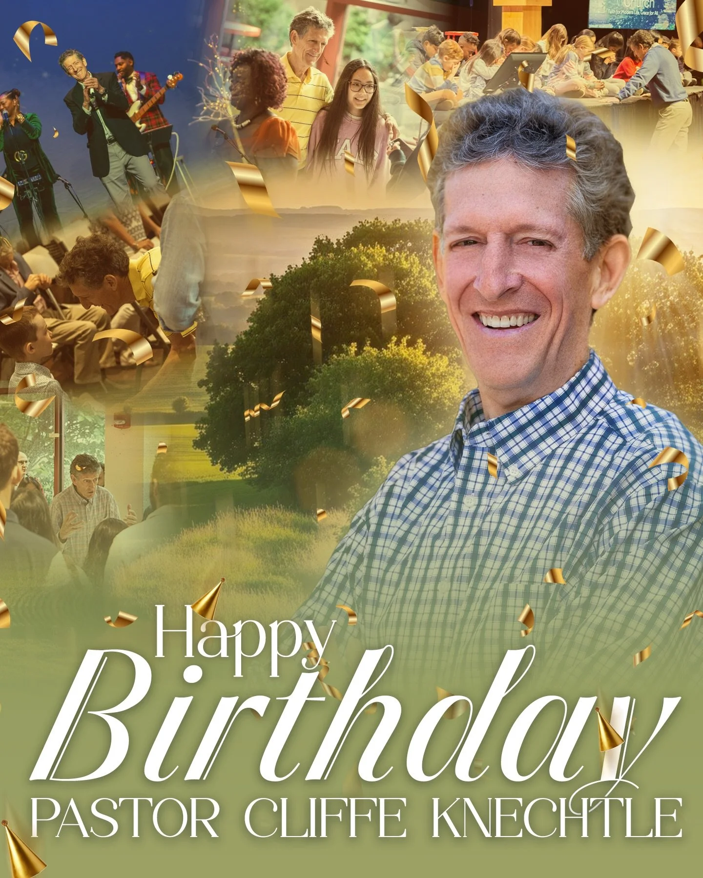 Happy Birthday to our Senior Pastor, Cliffe Knechtle 🎉

Today we celebrate and thank God for your faithful leadership, bold preaching, unwavering commitment to truth, and deep love for Christ and His Church.

Your passion for the Gospel, apologetics