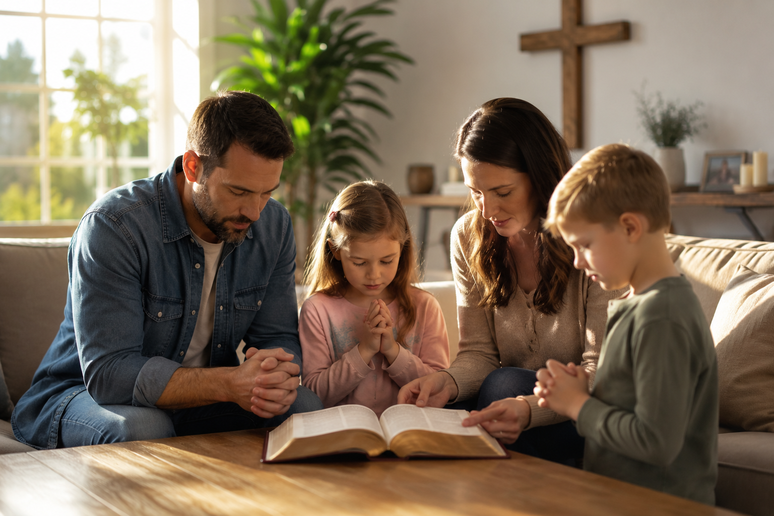 Teaching Kids to Know Jesus at Home and at Church