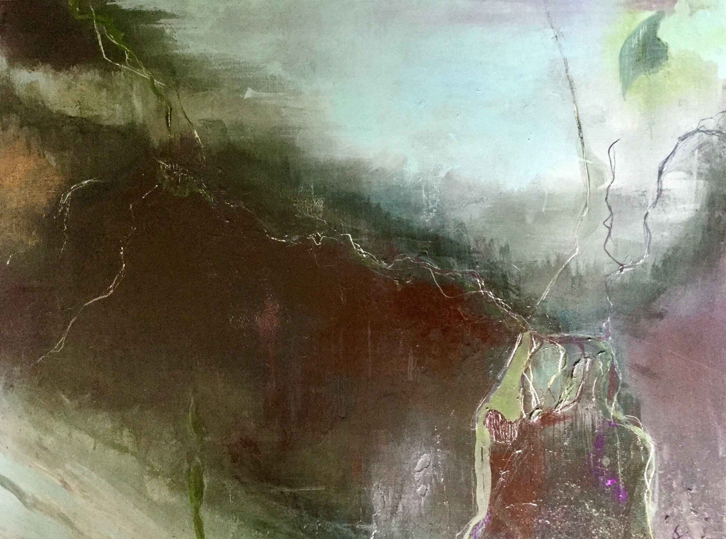 Harding Icefield: lupins