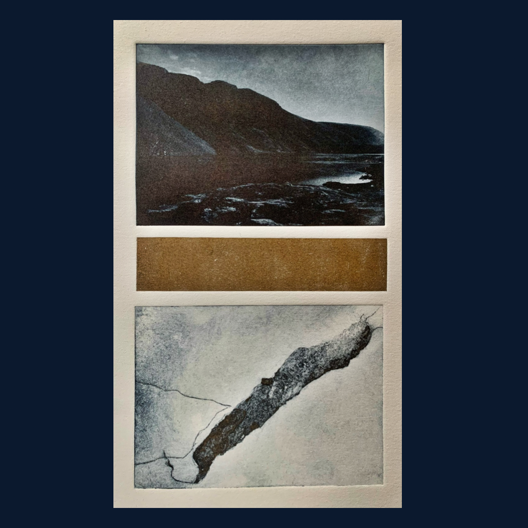 Wastewater (indigo and gold) 