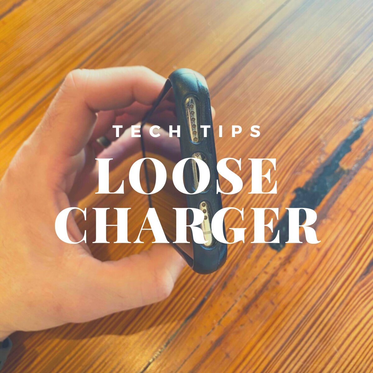 Fix your loose phone charger in 3 easy steps
