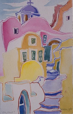 Oia Village, Stairway