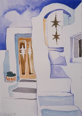 Oia, Doorway