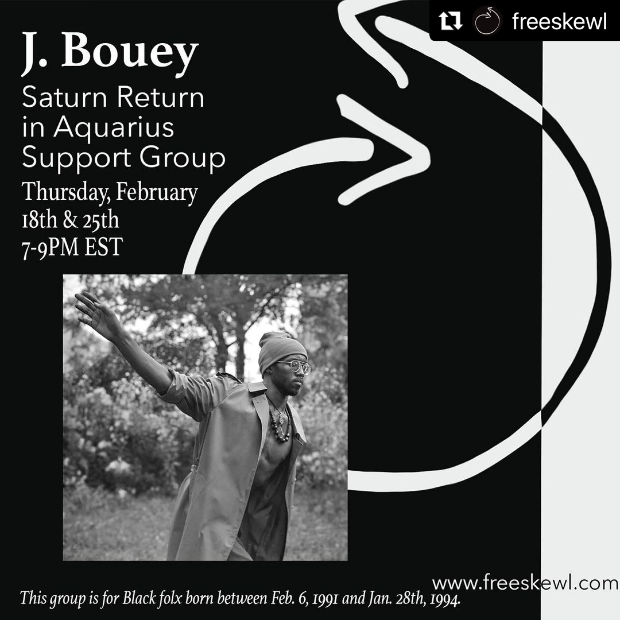 Saturn Return in Aquarius Support Group (for Black folx)