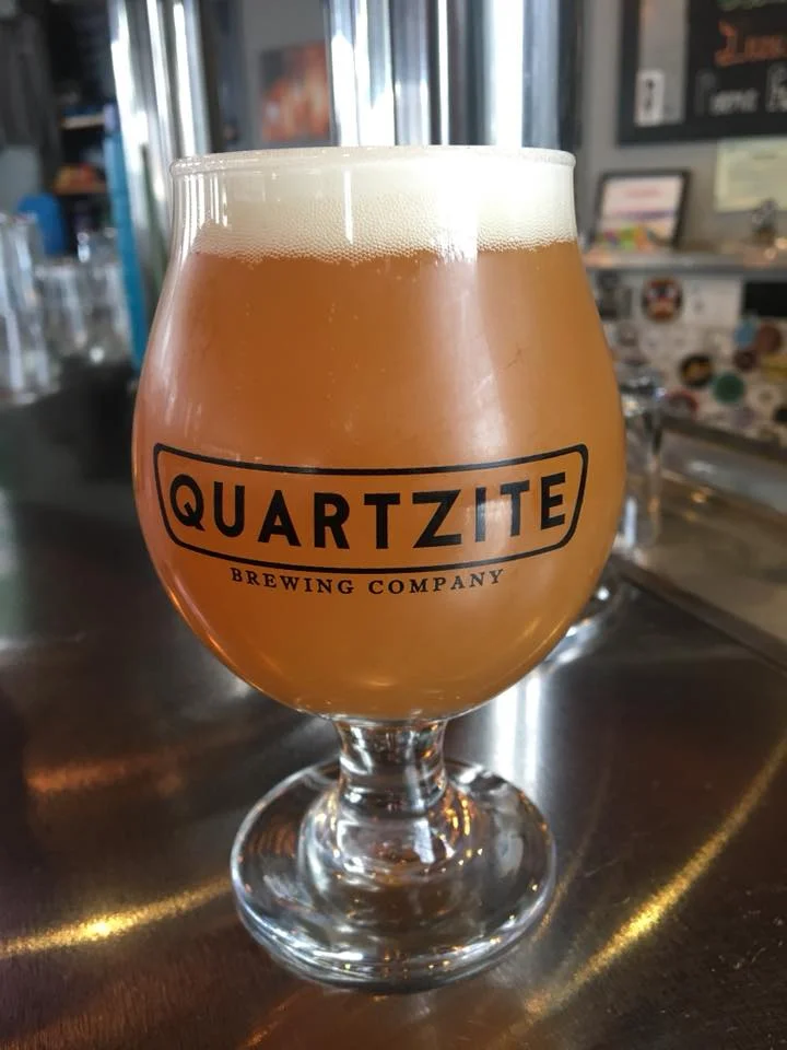 Power Peak Peach Sour, photo courtesy of Quartzite Brewing