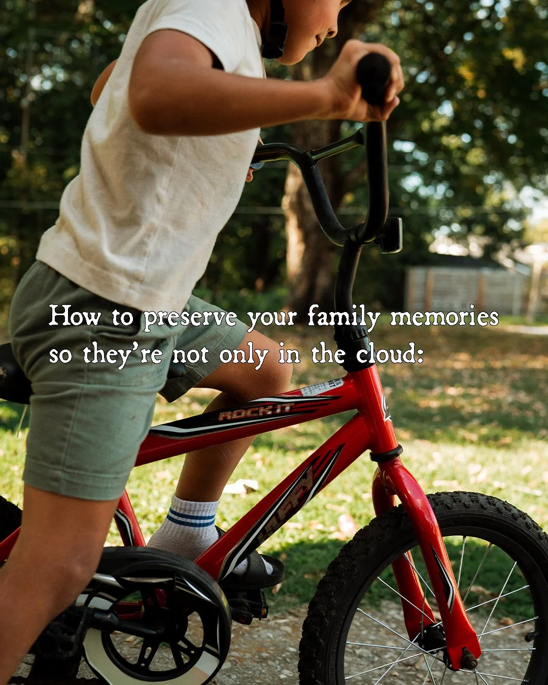 How To Preserve Your Family Memories So They're Not Only In The Cloud