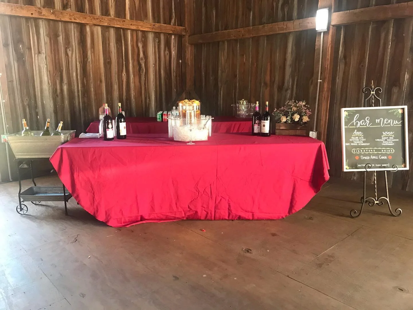 Another great wedding added to the books! If you are looking for a bar service, Bubbles Bartending Service provides bar staffing, mixers, and a step by step guide to creating an efficient and enlivened bar experience! 
#bubbles #bartending #service