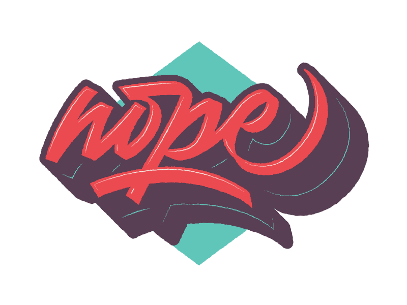 Nope-lettering-Sticker-joan-quiros.gif