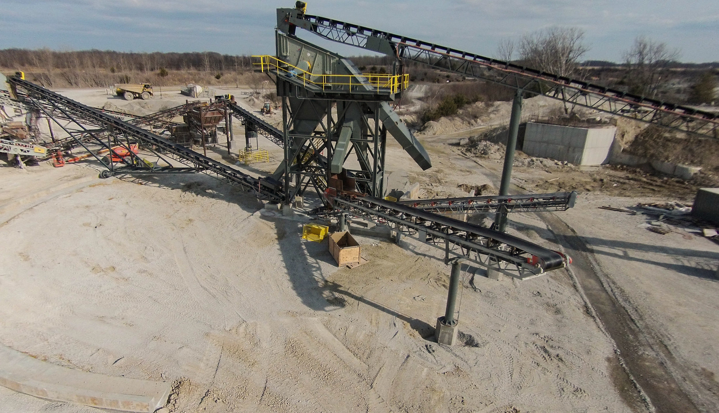 Close-Up View of Secondary Station - March 22, 2014