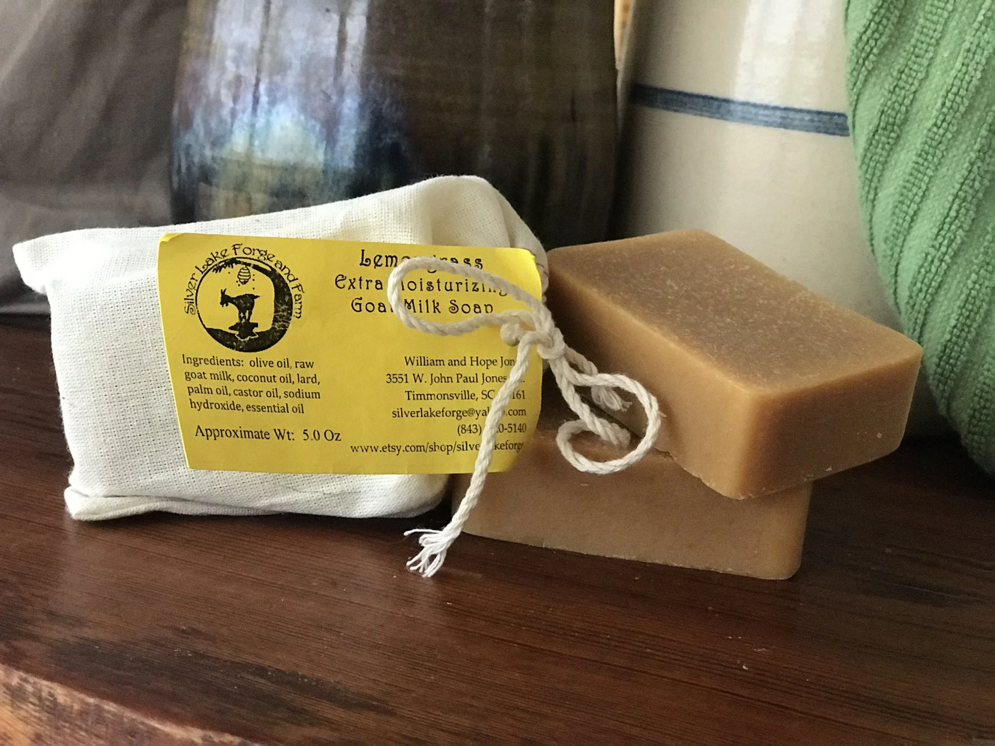 Lemongrass Goat Milk Soap