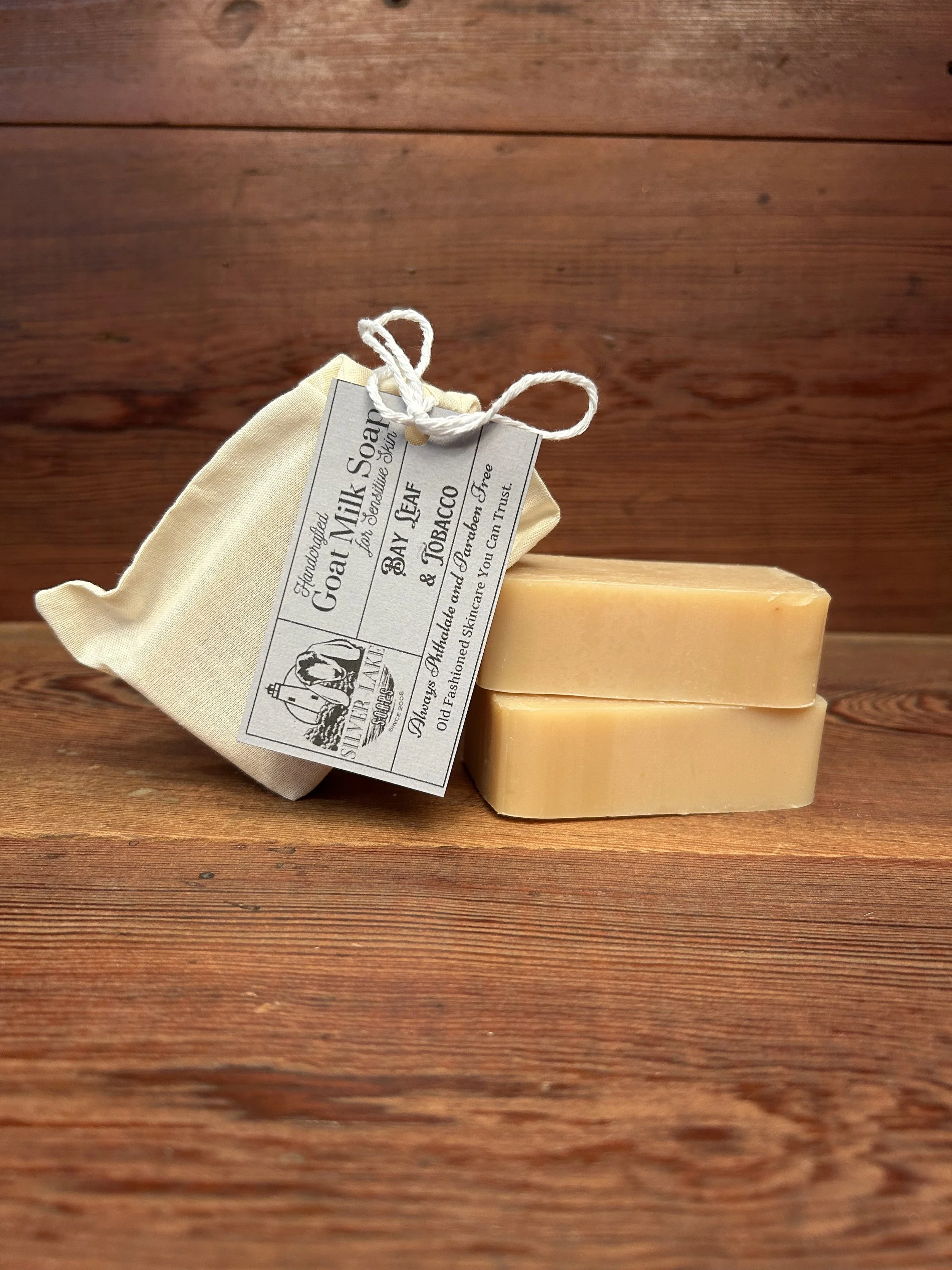 Bay Leaf & Tobacco Goat Milk Soap