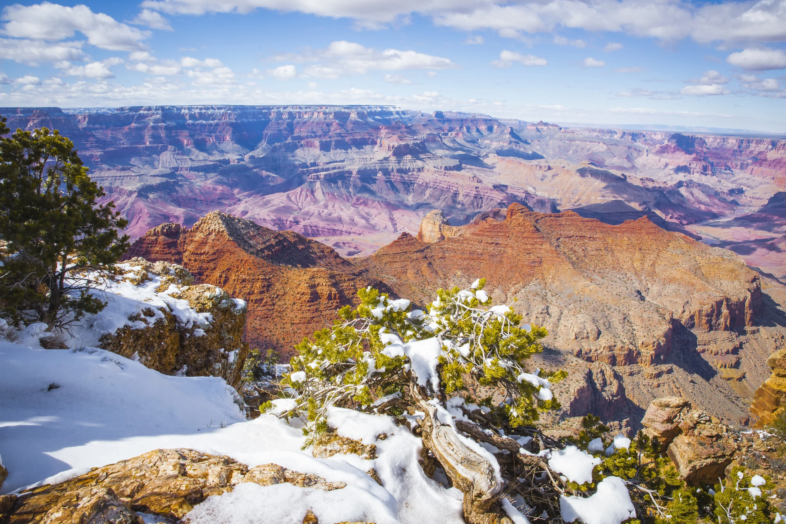 Grand Canyon In Winter