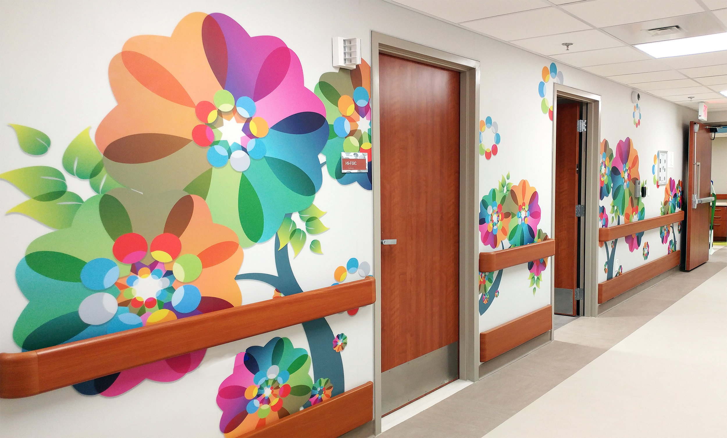 Pediatric ICU Corridor (Detail)