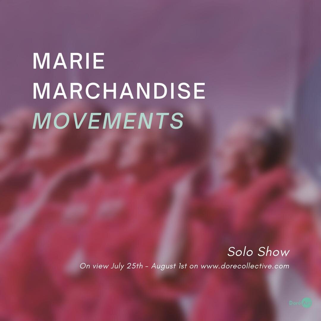 We're excited to announce our next solo show featuring Marie Marchandise! On view July 25th - August 1st on our platform.