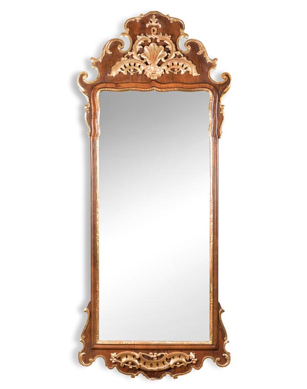 Antique Mahogany Georgian Mirror SOLD