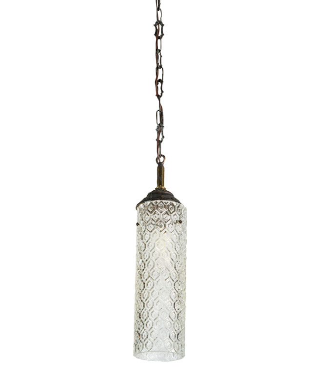 Murano Lantern with Pattern Detail