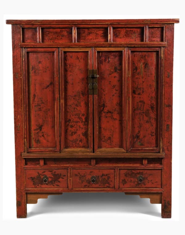 Early 1900’s Asian Inspired Cabinet 