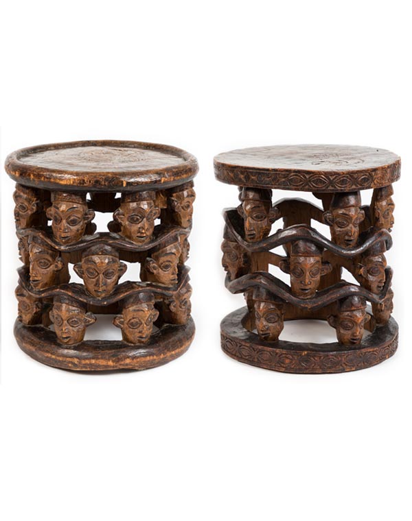 West African Chief Stools