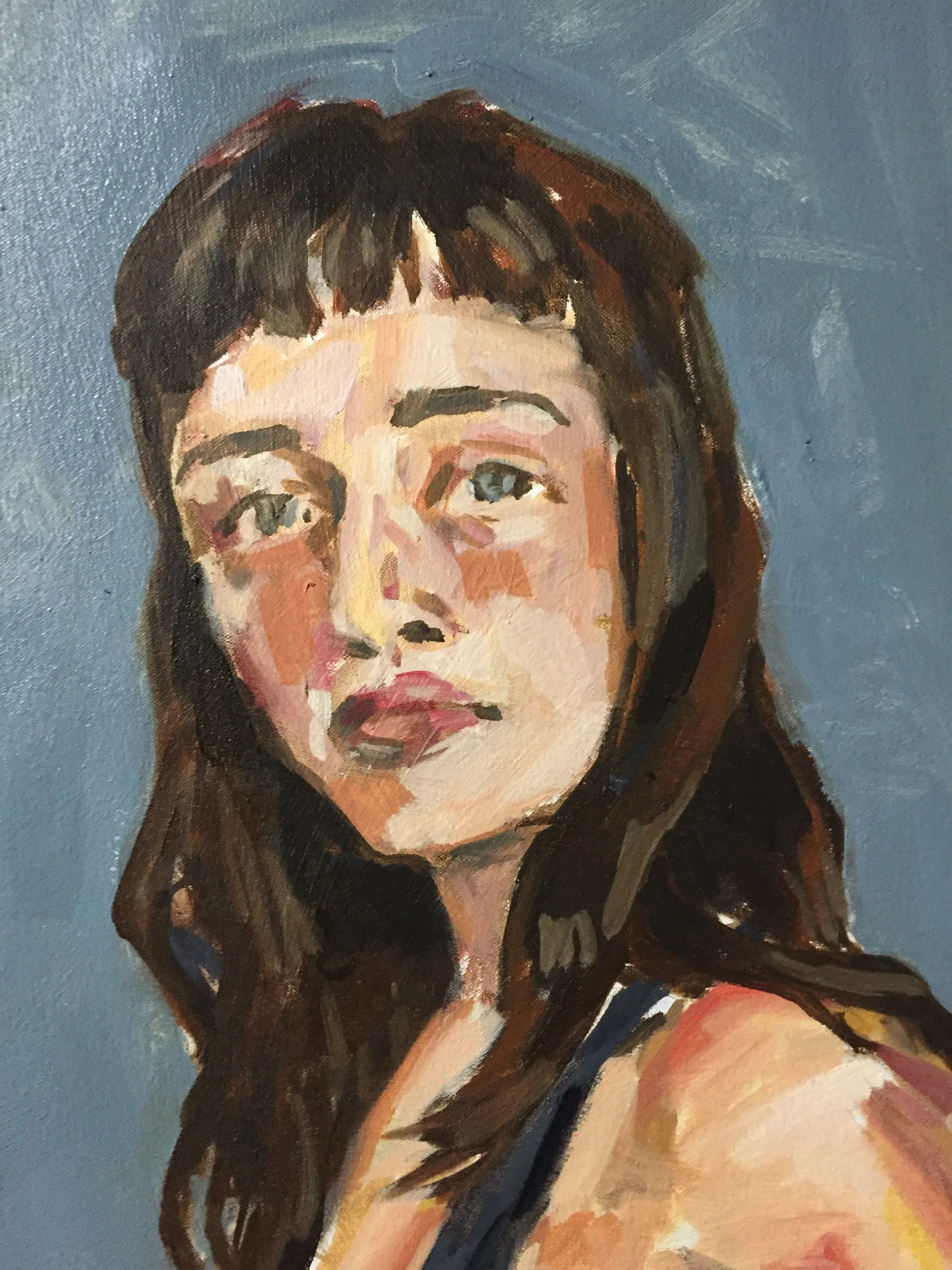 Megan with Mug - Detail