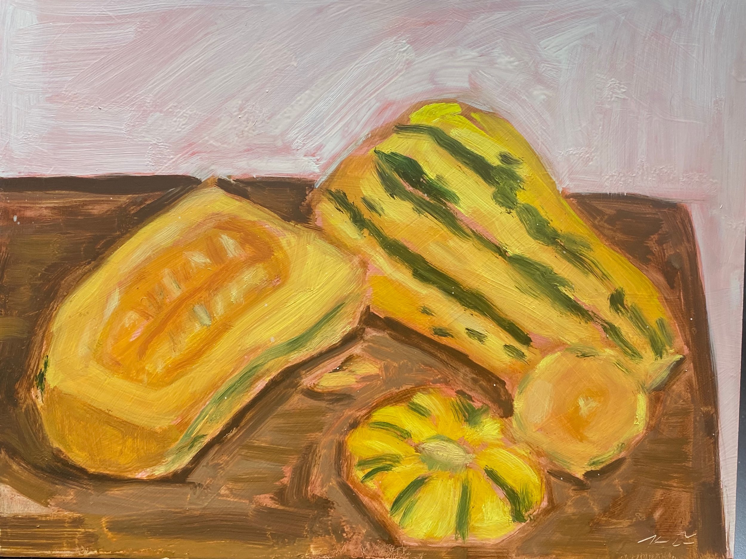 Squash Still Life