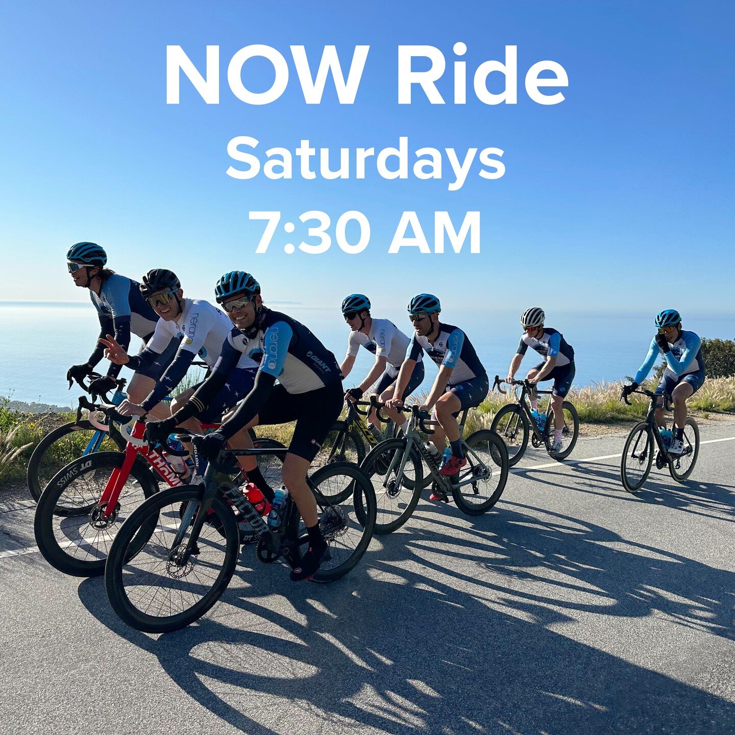 If you're not racing SLR, join us tomorrow for the NOW ride! Meet at 7th and Montana at 7:30 for a straight shot up the PCH to Trancas canyon with extra credit in the mountains. We generally keep it civil for ~10 miles until Pepperdine where attacks 