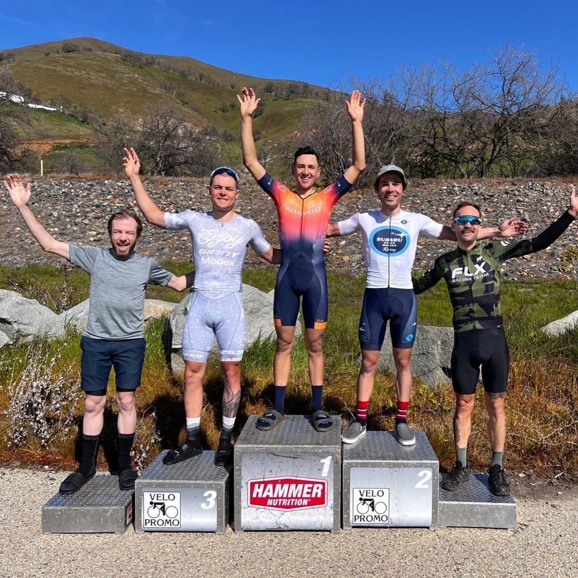 Back-to-back podiums for @the_quantum_cyclist last month in central California! 

He had a few words to say about the race: Despite this course being known for its uphill finish after 50 miles of racing, the cat 3 Pine Flat road race started out at m