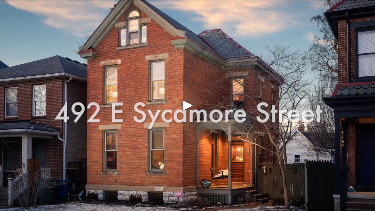 A quick look inside...492 E Sycamore Street in Schumacher Place