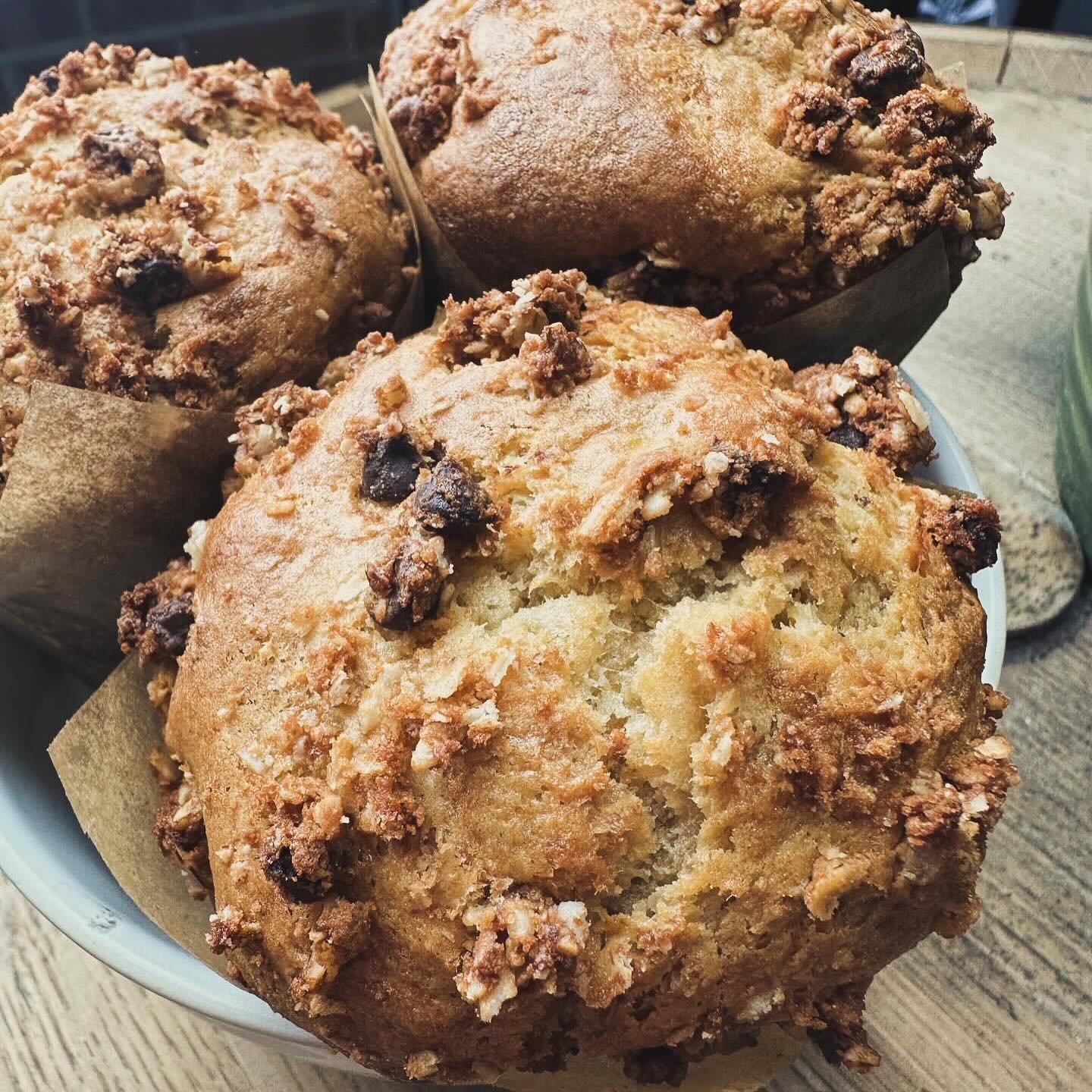 Have you gotten a chance to try our seasonal Gluten-Free peanut butter chocolate banana bread muffin yet? 

Soft, tender, and with a rich peanut butter flavor that&rsquo;s balanced by the natural sweetness of ripe bananas, you&rsquo;ll want to try on