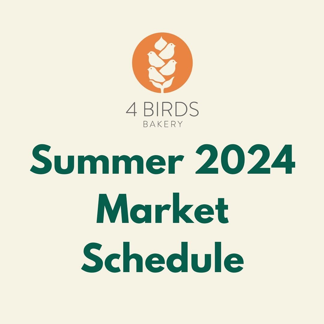 80 degree weather for 2 days in a row has us feeling extra excited for the summer 😎

We&rsquo;re excited to announce that we&rsquo;ll be at both @garfieldparkfarmersmarket and @brfarmersmarket for summer 2024! We&rsquo;ll be kicking off the season o