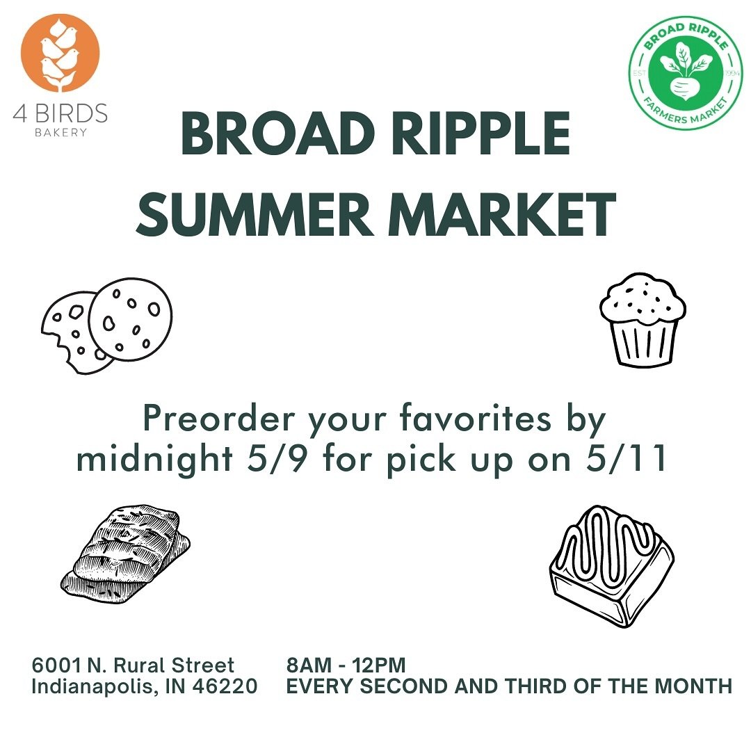 Our first ever (!) summer at @brfarmersmarket is coming up this Saturday May 11th, 2024 ☀️

Since it&rsquo;ll be our first time at the @brfarmersmarket we want to make sure that we have enough of your favorite products ready 🍪

That&rsquo;s why we&r