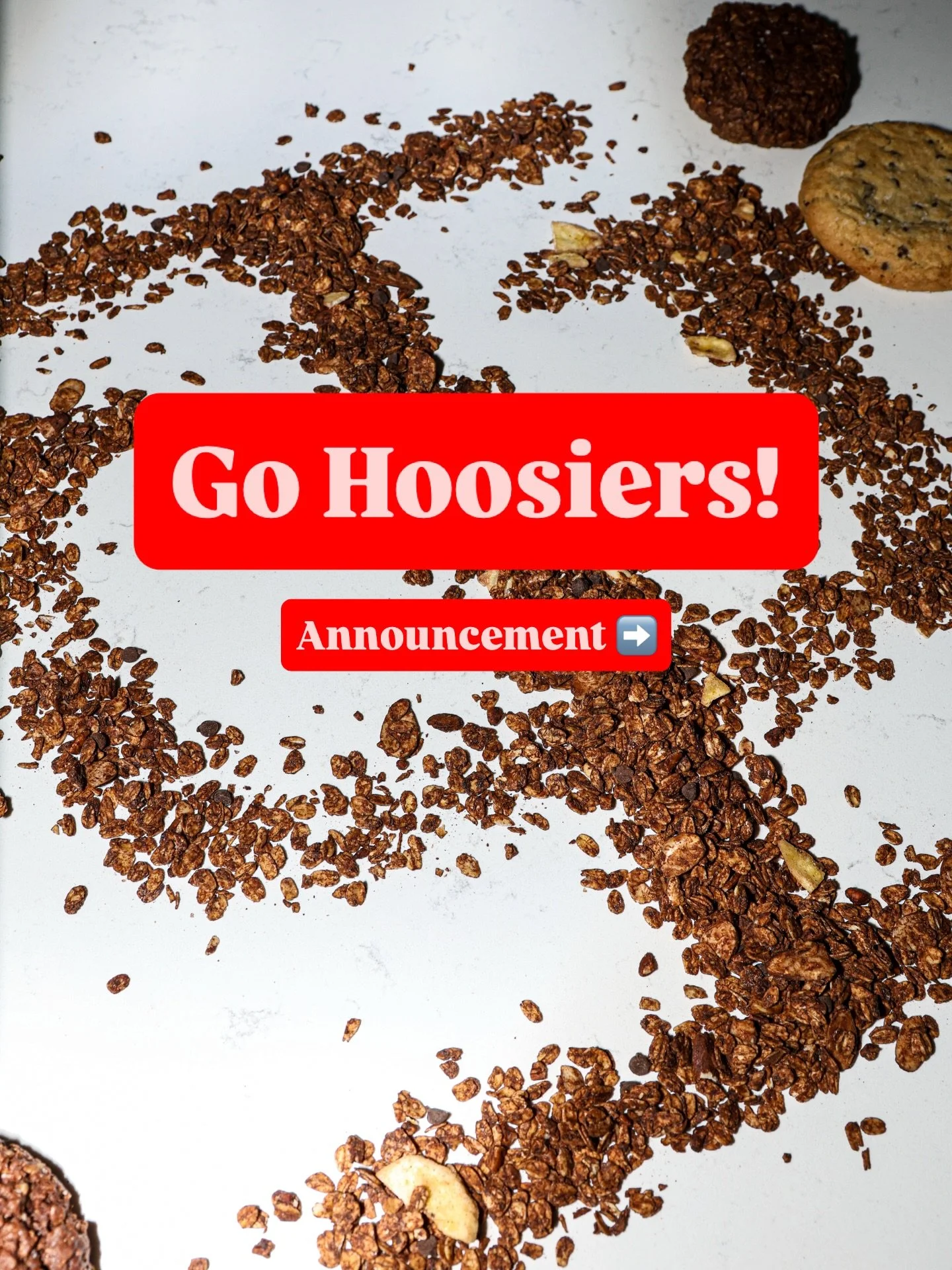 Go Hoosiers!!! Watch and celebrate with us at The Garage Foodhall 🏆🏈 extra TVs, most vendors extending hours, tons of tables/seating for large watch parties, The Garage will stay open until the game is complete! ❤️🤍