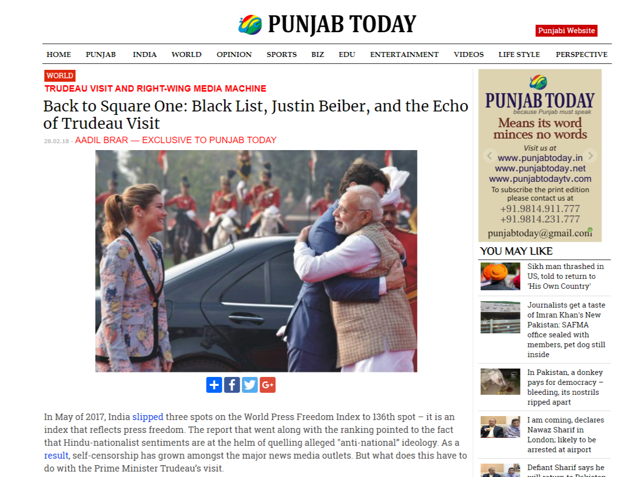 comment - Back to Square One Black List, Justin Beiber, and the Echo of Trudeau Visit.png