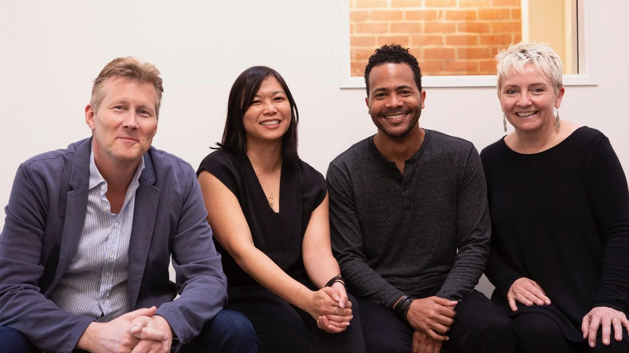 Chief Executive Officer Huw Griffith, Executive Creative Director Maria Smith, Creative Director Norman Brown, Chief Strategy Officer Kate Bristow