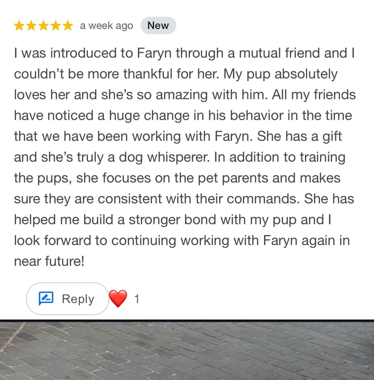 Thank you for the amazing review @hari_in_nyc 💗💗💗