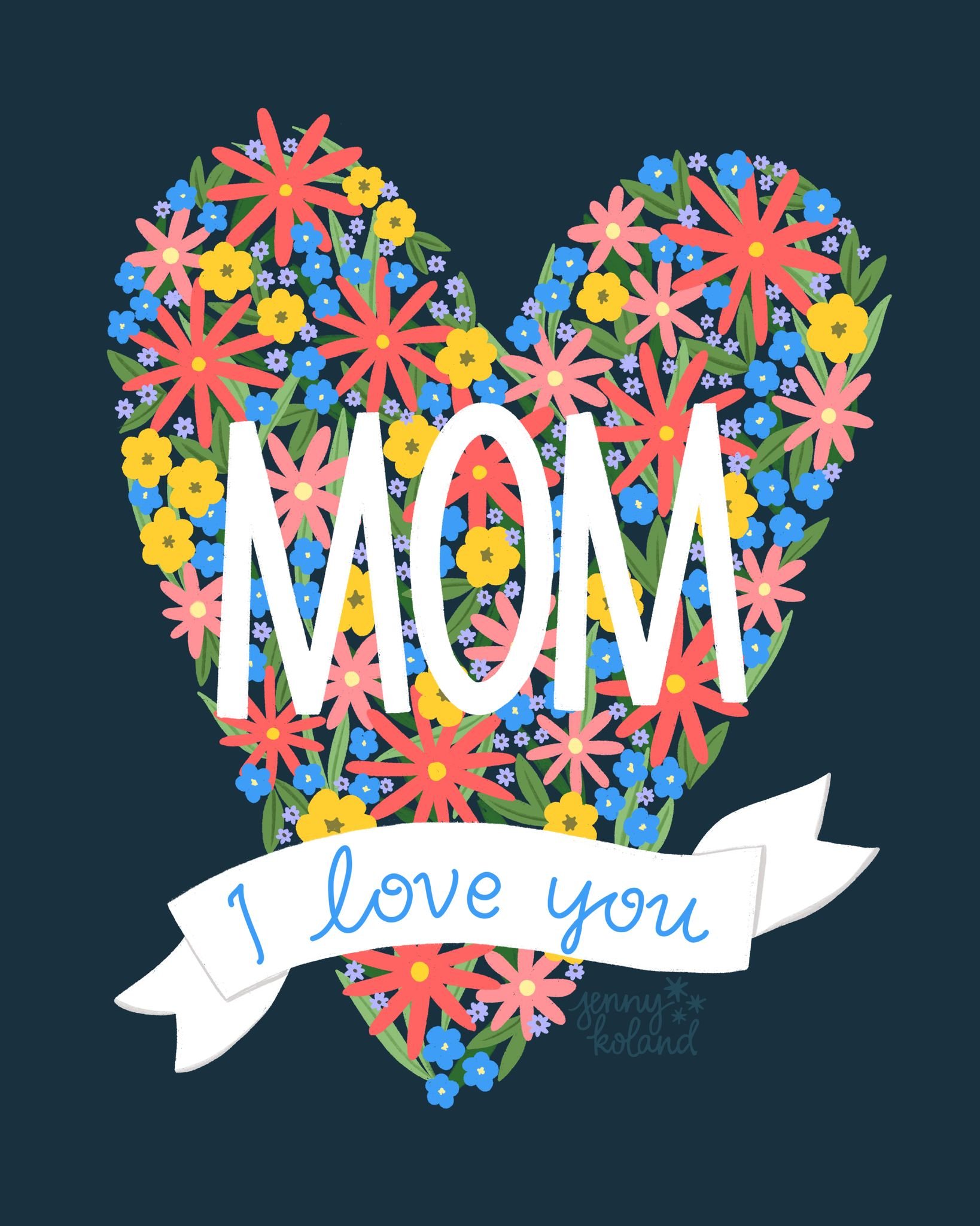 Big love to all the moms today ❤️ 

#mothersday #mothersdaycard #greetingcarddesign #dhgartspark #surfacedesign #artlicensing #artforlicensing #mothersdayillustration #mothersdayart