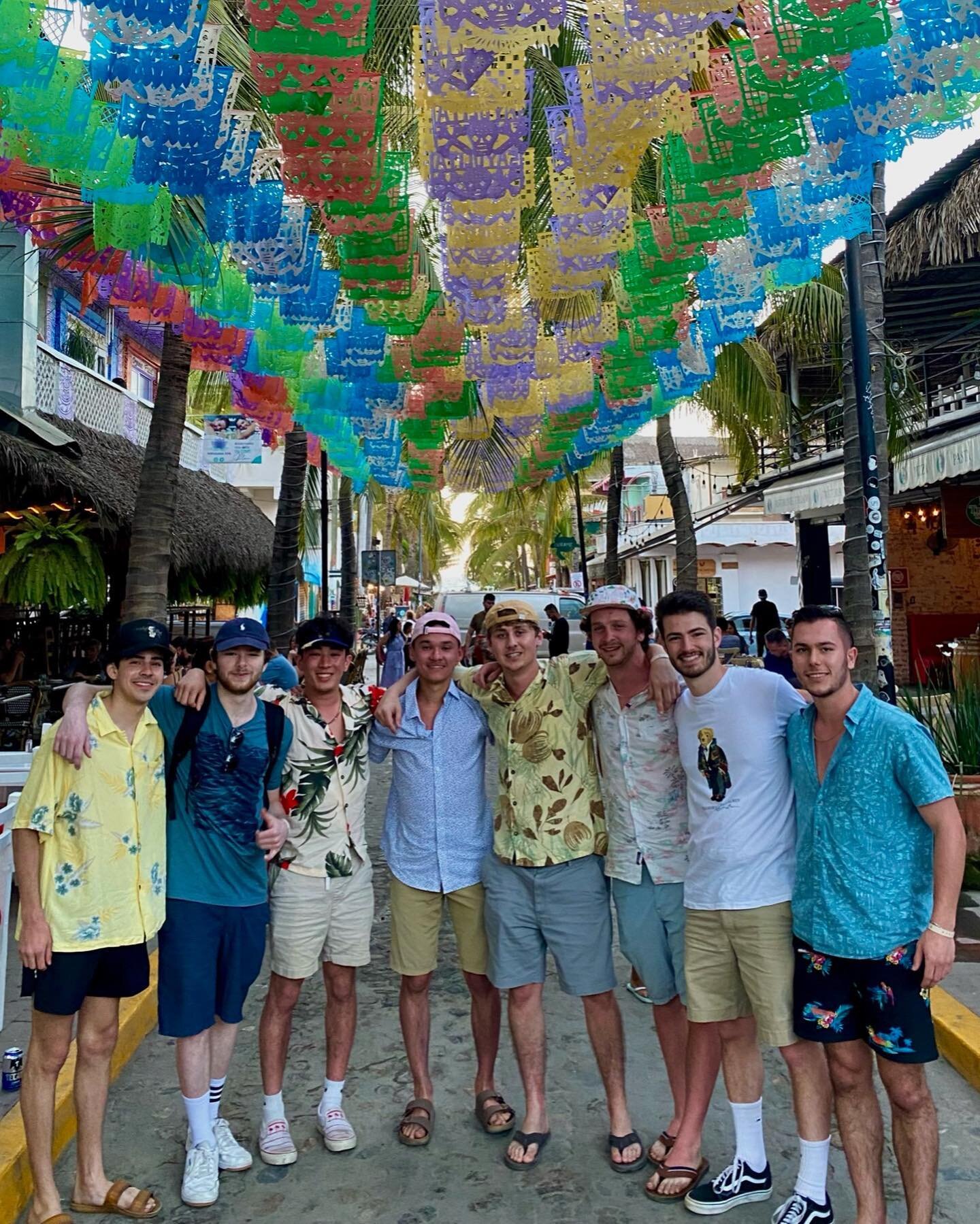 Here&rsquo;s what the brothers were up to over Spring Break! From getting sunburnt on the beach to flying off golf carts in Mexico, the boys are always looking to have a good time together 🤝