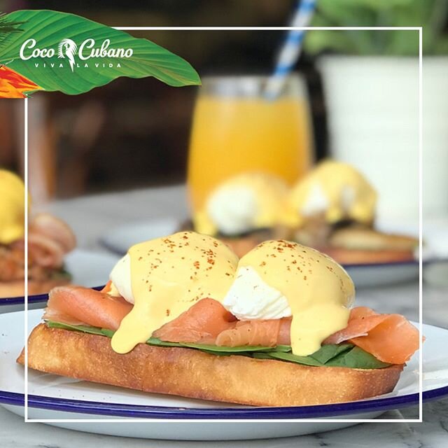 Kick start your Sunday at #CocoCubano!⁠
⁠
Stop by today and spoil yourself with a Salmon Eggs Benny 🤤⁠
⁠
www.cococubano.com/locations⁠
⁠
New South Wales⁠
📍 Top Ryde⁠
📍 Parramatta⁠
📍 Macarthur Square⁠
📍 Crows Nest⁠
📍 Rouse Hill⁠
⁠
Queensland &am