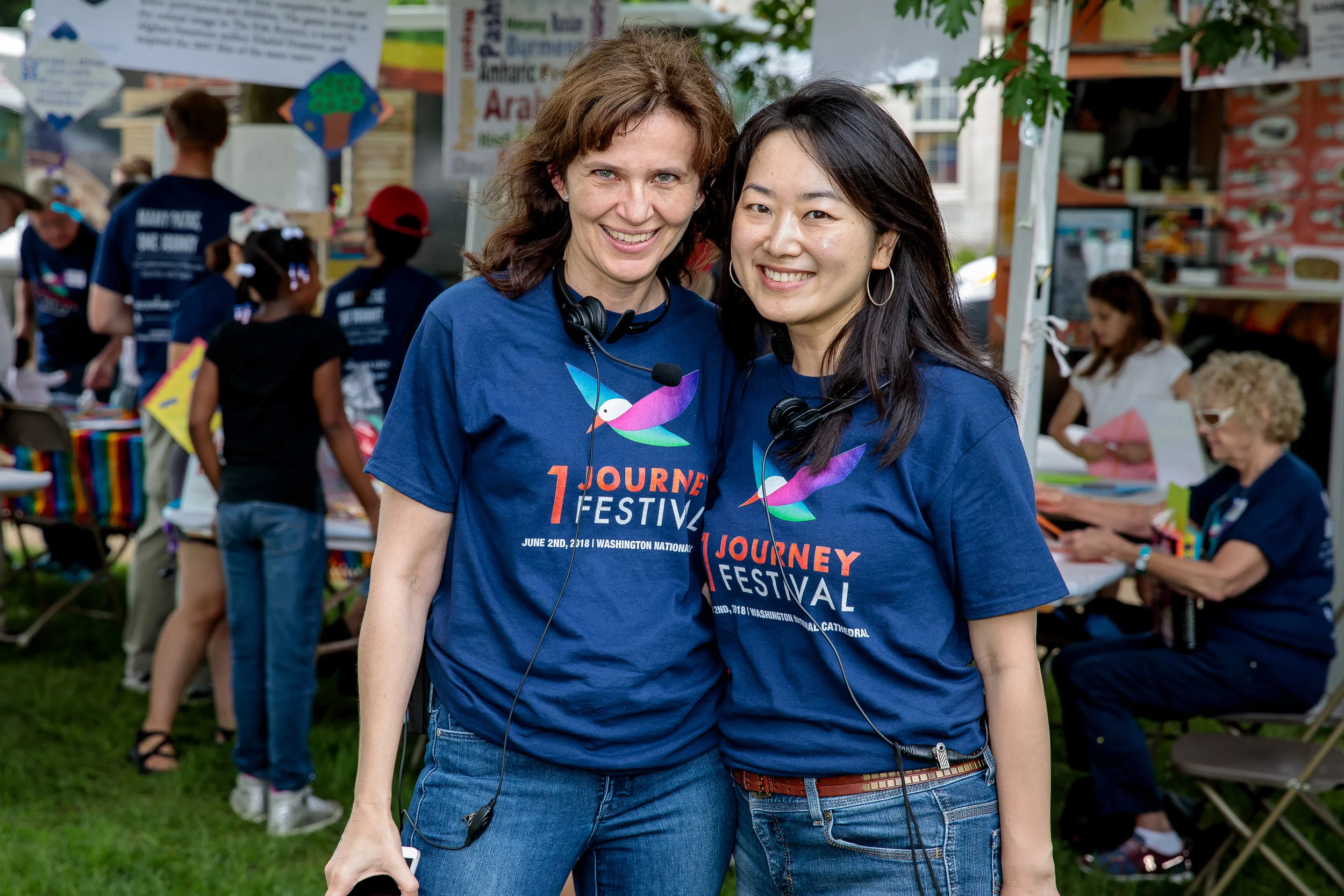 Vanda Berninger (left) and Wendy Chan (right), co-founders of the One Journey movement.
