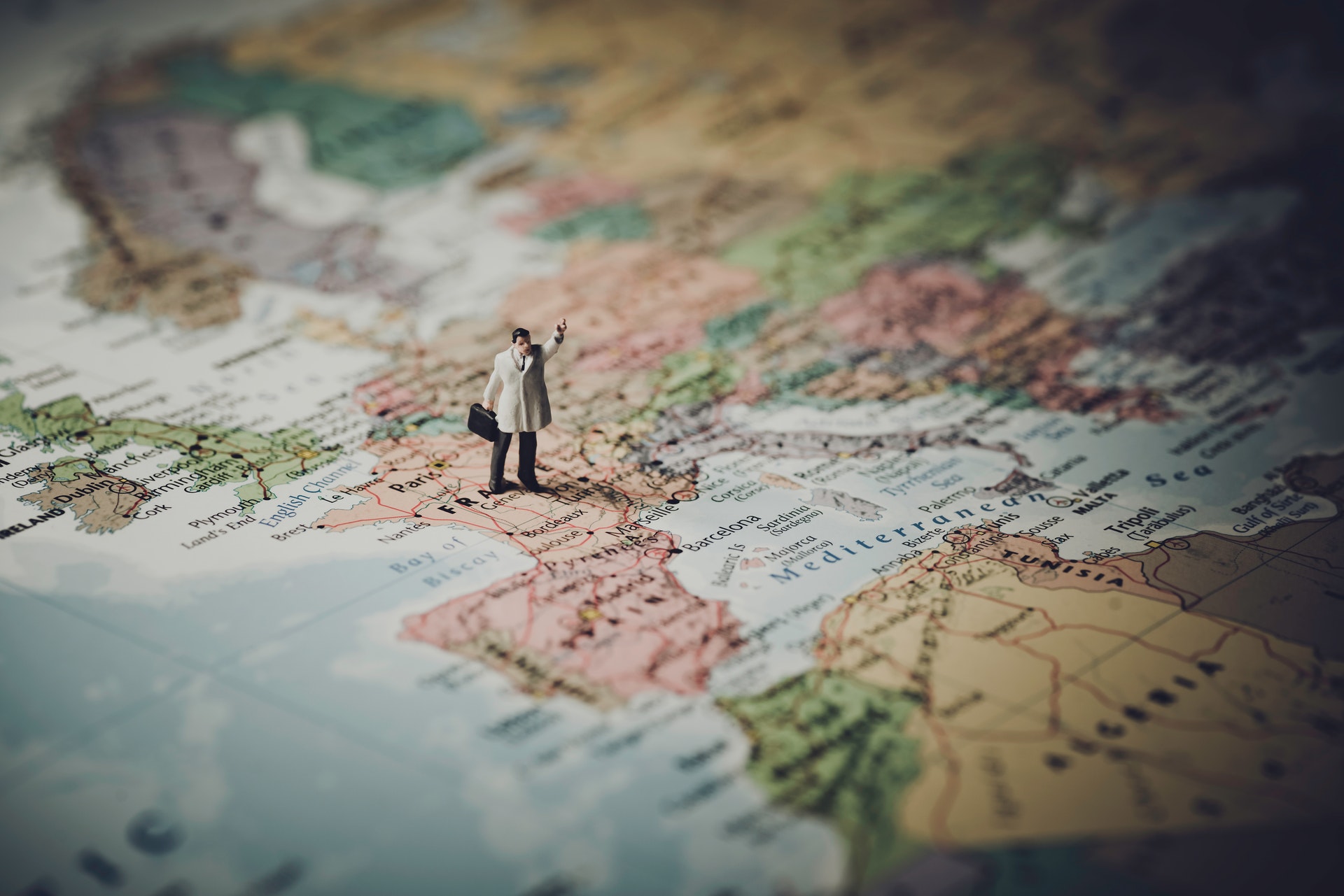 This is us --just mapping our way around this business.