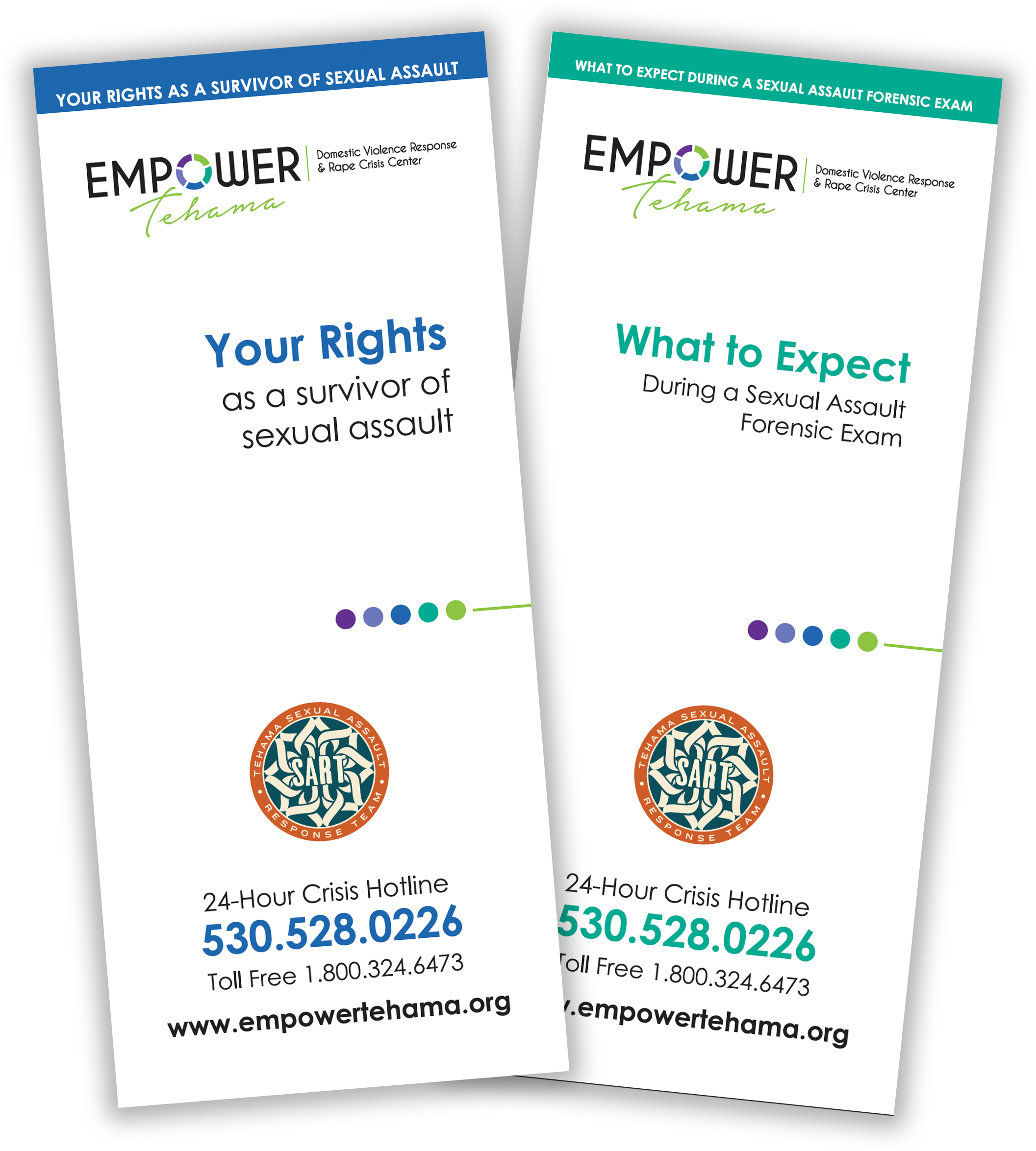 Sexual Assault Informational Brochures