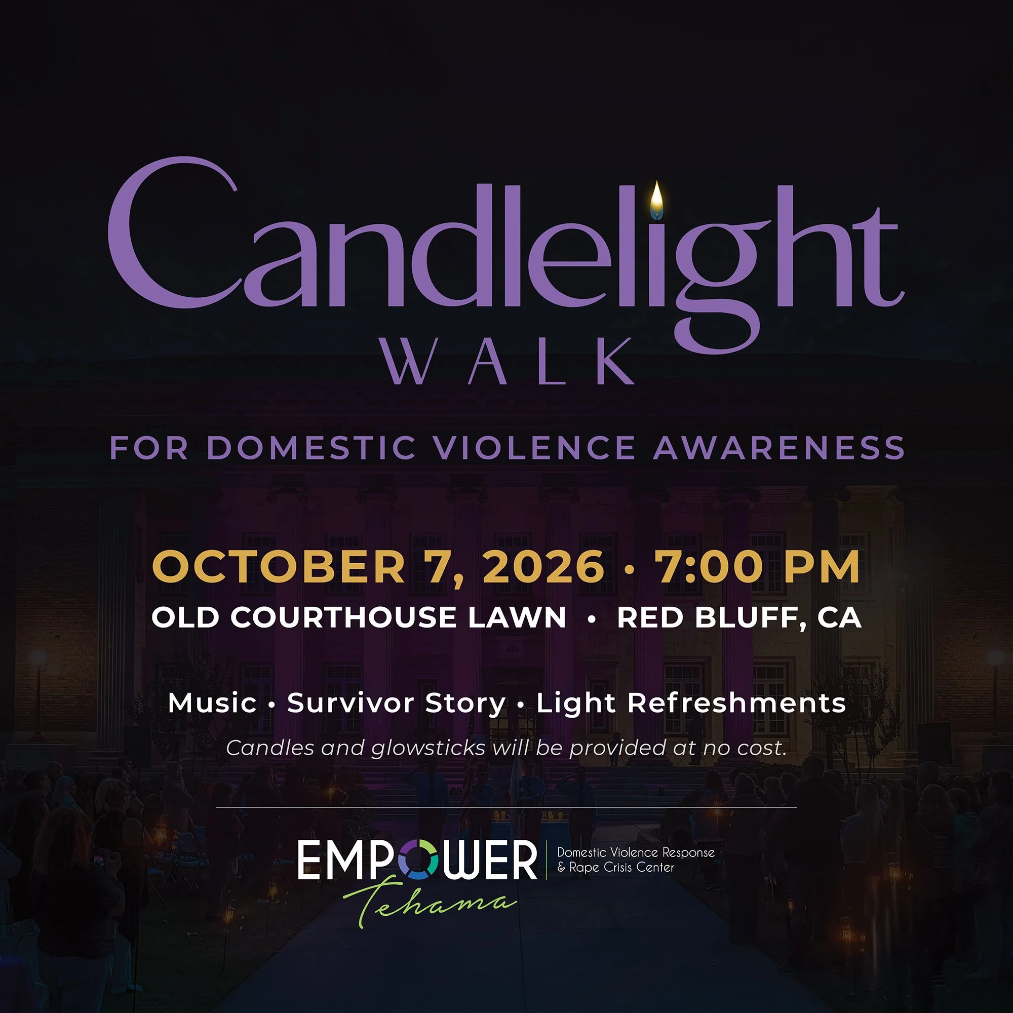 Candlelight Walk 2026 - Red Bluff