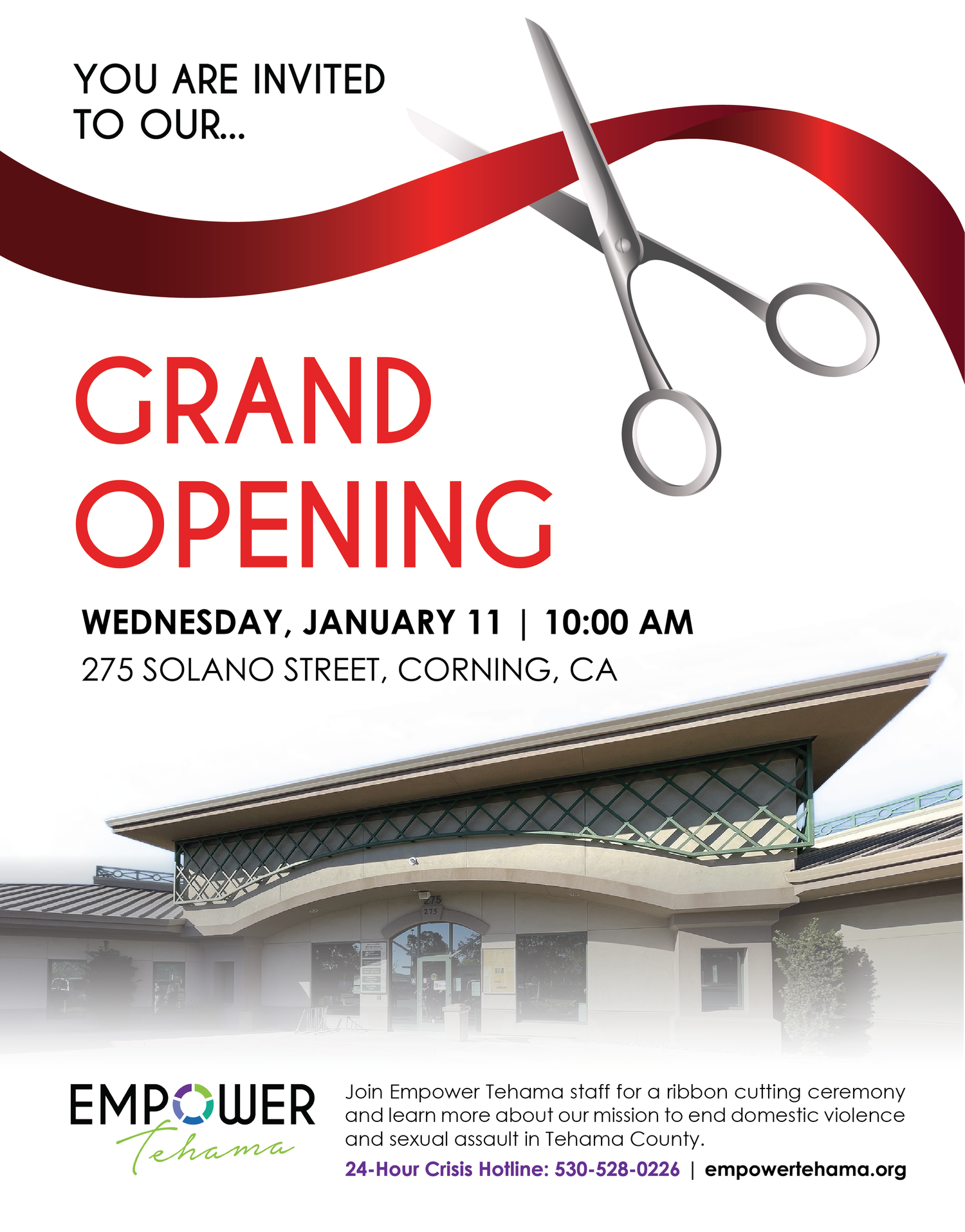 Grand Opening South County — Empower Tehama