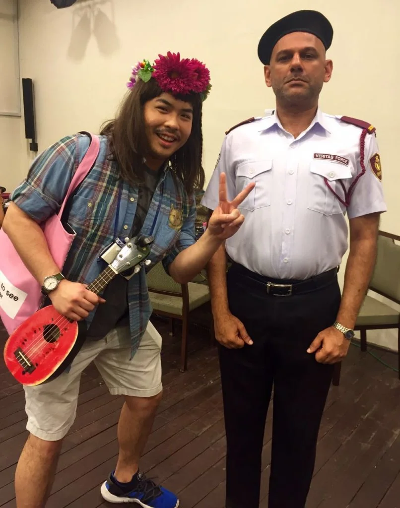 Presenter goes incognito at the BOH CAMERONIAN ARTS AWARDS 2016