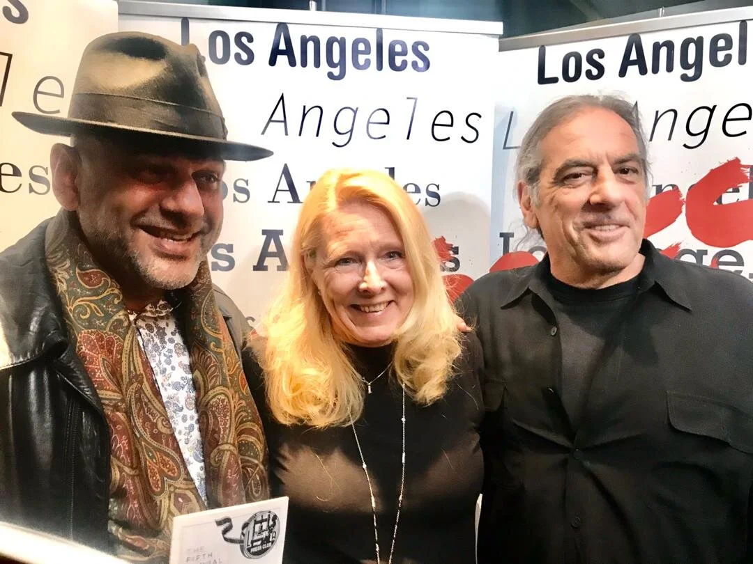 At the Veritas Award by The Los Angeles Press Club