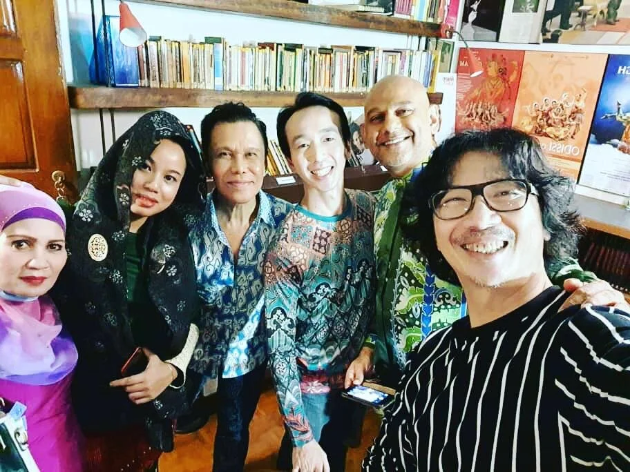 It’s a wrap! Great interview on GERAK ANGIN.