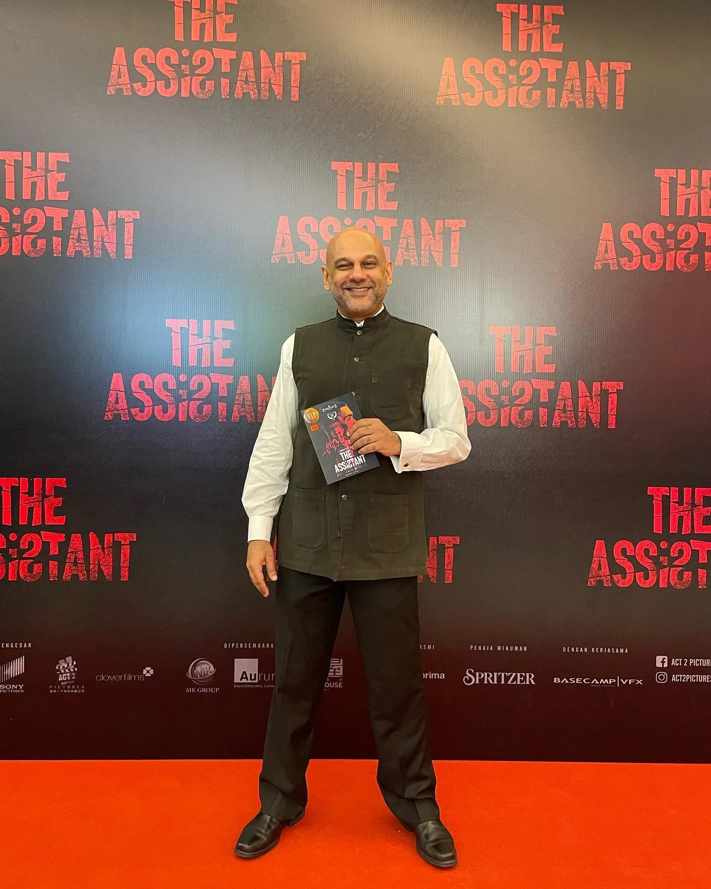 On the red carpet